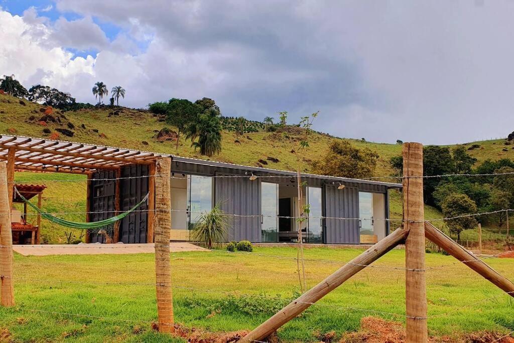 Casa Container Com Spa E Linda Vista Para A Serra Da Mantiqueira Villa Bueno Brandão Eksteriør bilde