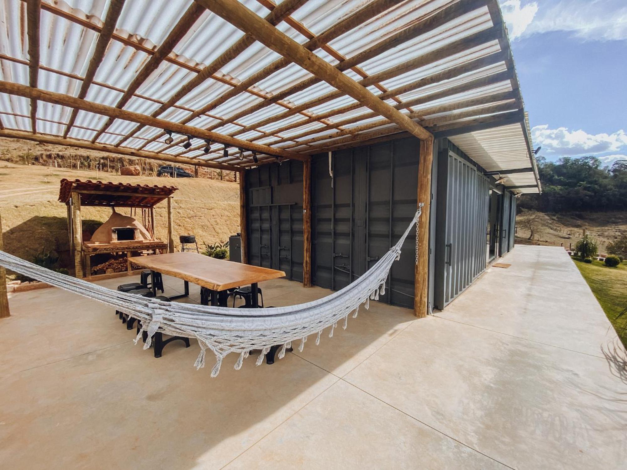 Casa Container Com Spa E Linda Vista Para A Serra Da Mantiqueira Villa Bueno Brandão Eksteriør bilde